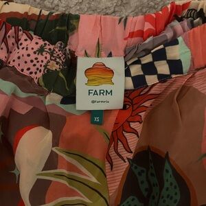 Farm Rio Mystic City Pajama Pant Womens Large Tropical Beach Lounge Resortwear